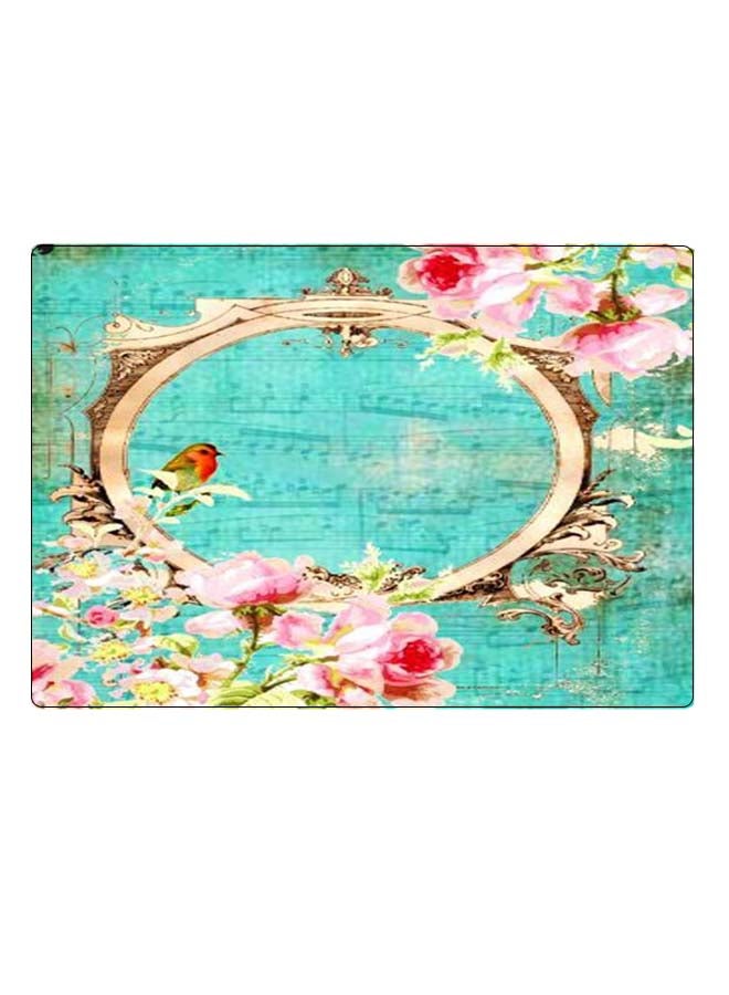 BP Printed Anti-Slip Gaming Mouse Pad Green/Pink/Beige - Image 1
