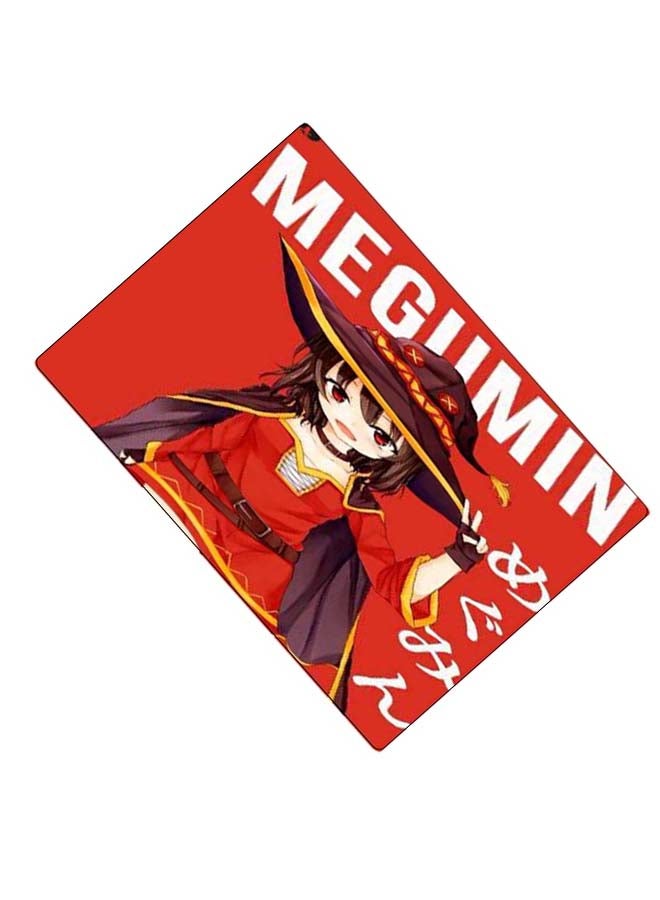 BP Printed Anti-Slip Gaming Mouse Pad Red/White/Brown - Image 2