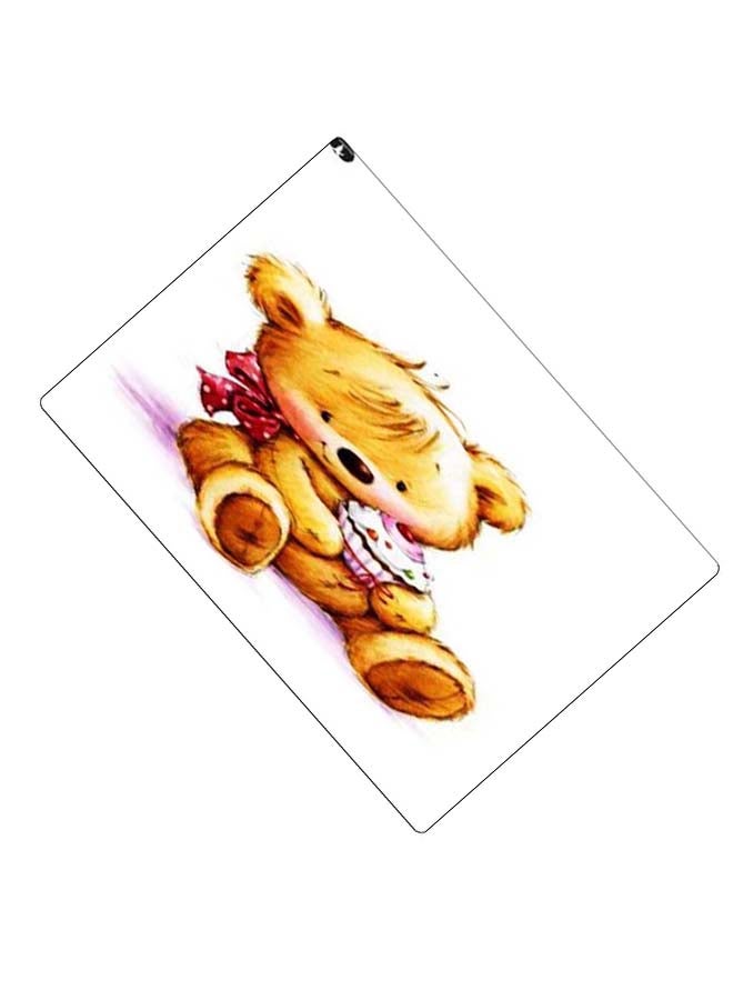 بي بي لوحة ماوس ألعاب بتصميم مضادة للانزلاق وبنمط مطبوع بني/وردي/أبيض - Image 2