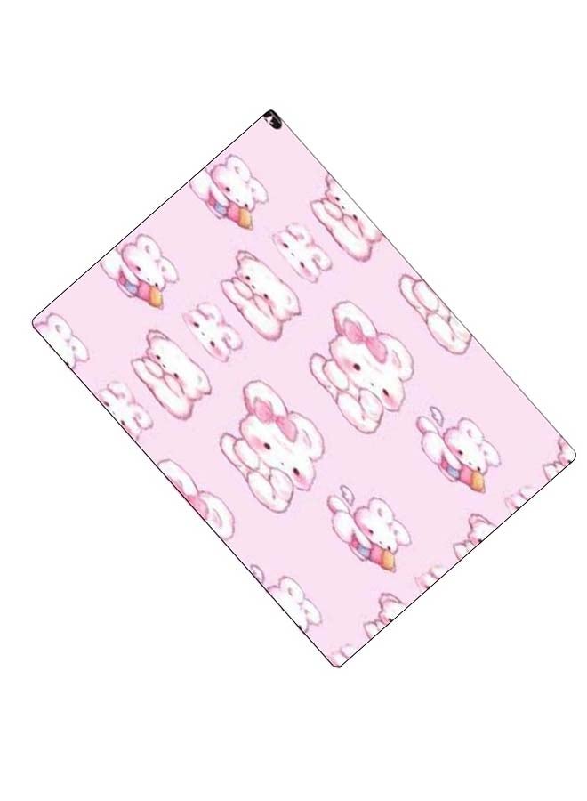 BP Printed Anti-Slip Gaming Mouse Pad Pink/White - Image 2