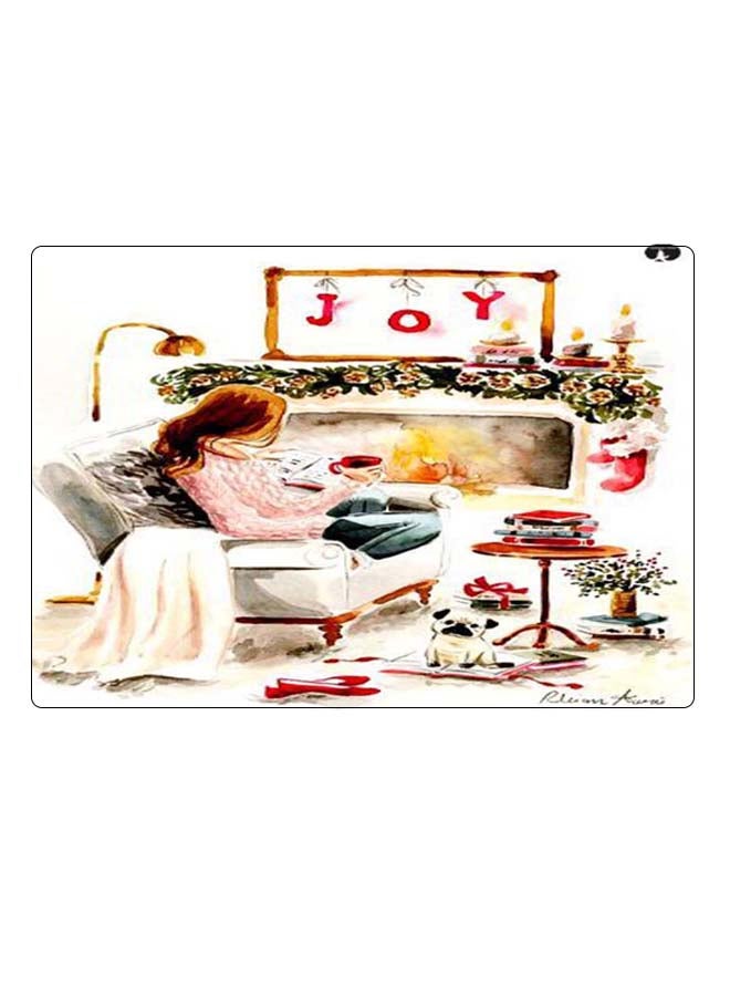 BP Printed Anti-Slip Gaming Mouse Pad Multicolour - Image 1