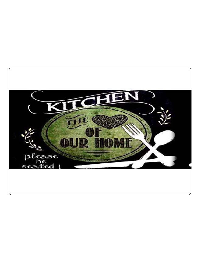 بي بي لوحة ماوس ألعاب بتصميم مضادة للانزلاق وبنمط مطبوع أسود/ أبيض/ أخضر - Image 1