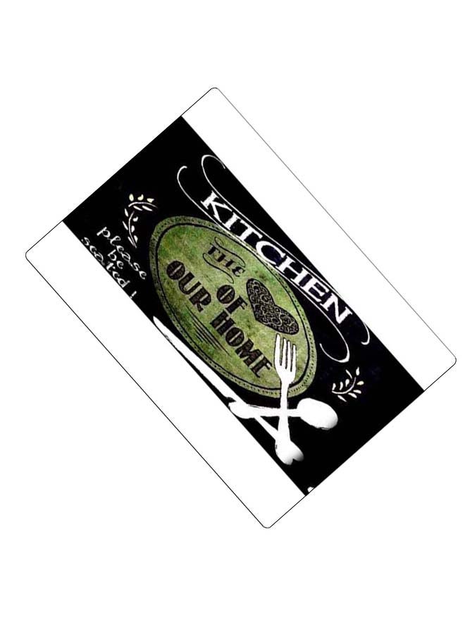 بي بي لوحة ماوس ألعاب بتصميم مضادة للانزلاق وبنمط مطبوع أسود/ أبيض/ أخضر - Image 2