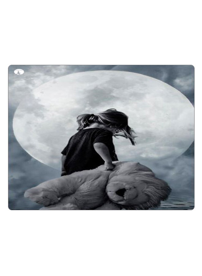 BP Printed Anti-Slip Gaming Mouse Pad Multicolour - Image 1