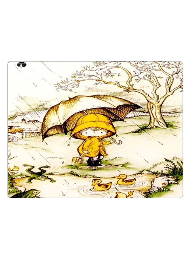 BP Printed Anti-Slip Gaming Mouse Pad Multicolour - Image 1