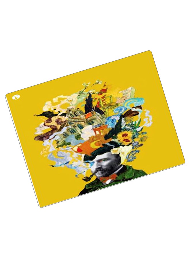 BP Printed Anti-Slip Gaming Mouse Pad Multicolour - Image 2