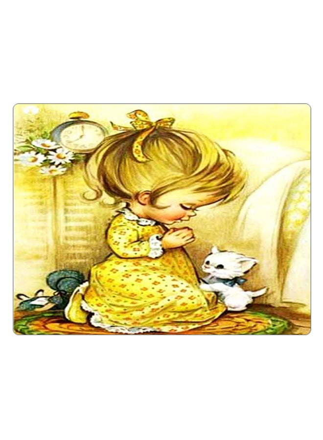 BP Printed Anti-Slip Gaming Mouse Pad Multicolour - Image 1
