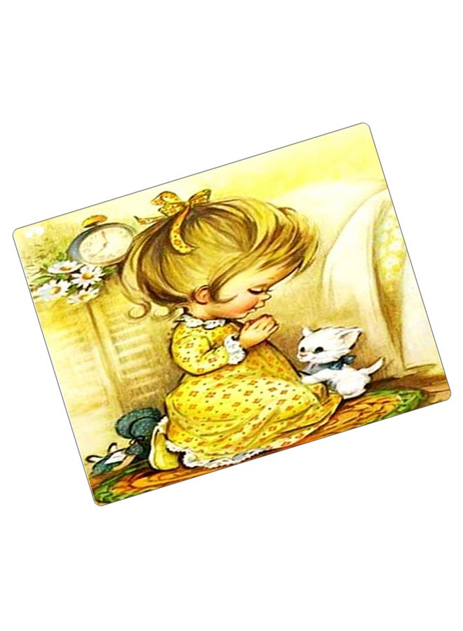 BP Printed Anti-Slip Gaming Mouse Pad Multicolour - Image 2