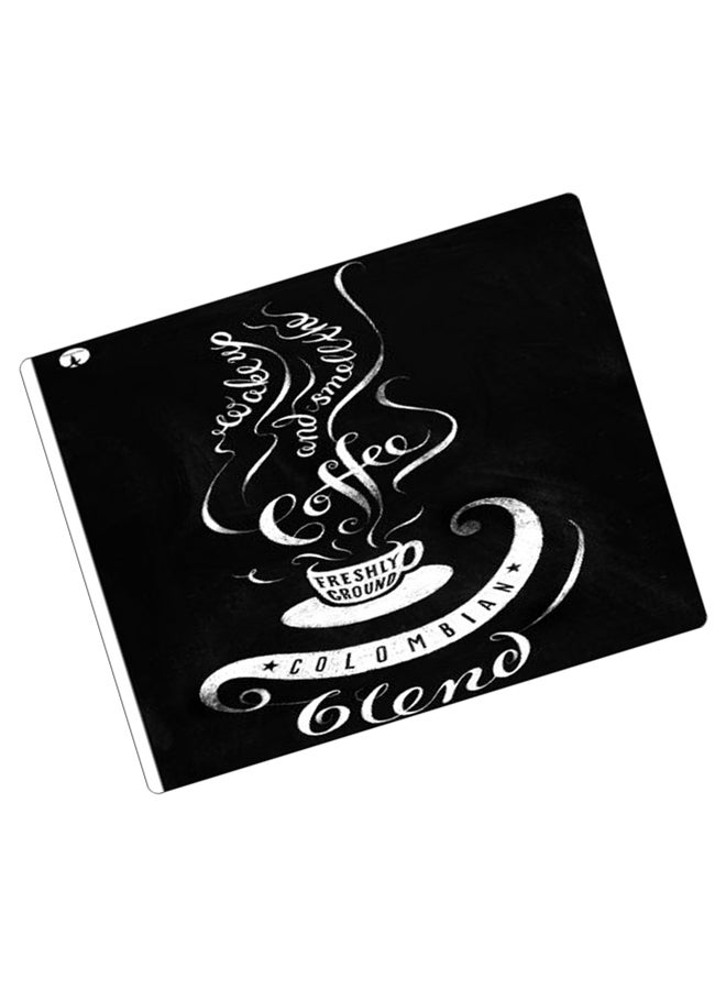BP Printed Anti-Slip Gaming Mouse Pad Black/White - Image 2
