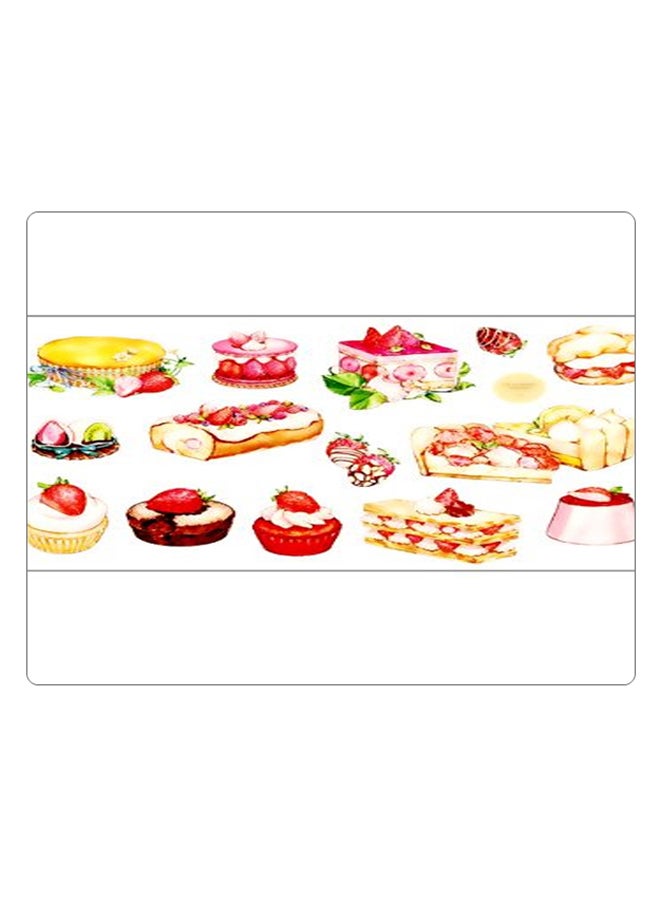 بي بي لوحة ماوس ألعاب بتصميم مضادة للانزلاق وبنمط مطبوع متعدد الألوان - Image 1