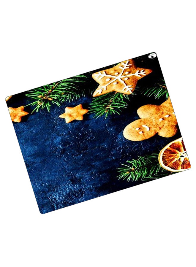 BP Printed Anti-Slip Gaming Mouse Pad Blue/Green/Brown - Image 2
