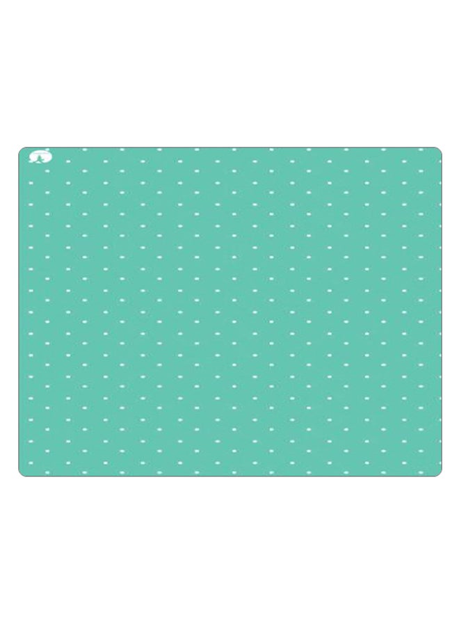 BP Printed Anti-Slip Gaming Mouse Pad Mint Green/White - Image 1