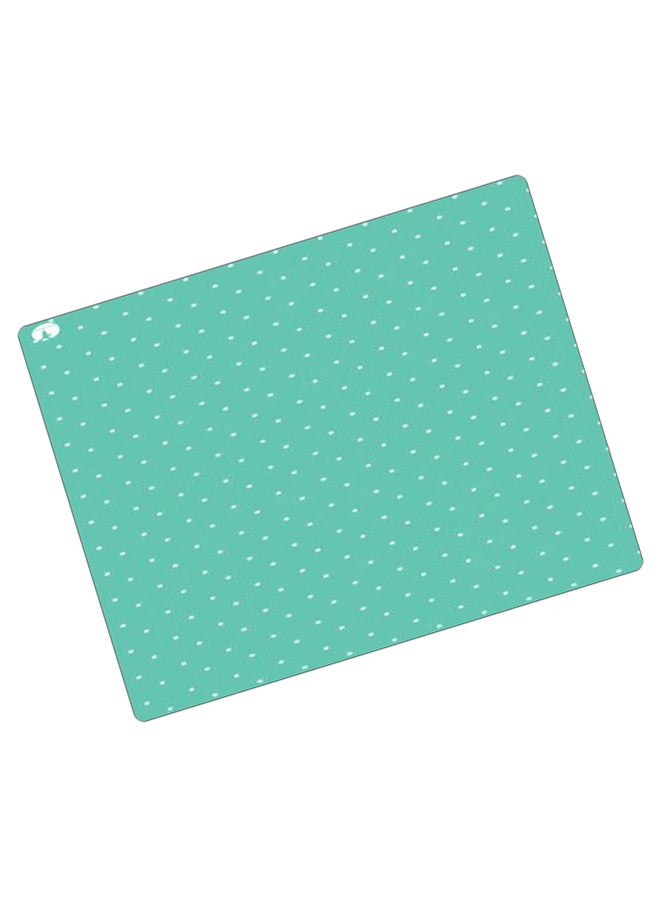 BP Printed Anti-Slip Gaming Mouse Pad Mint Green/White - Image 2