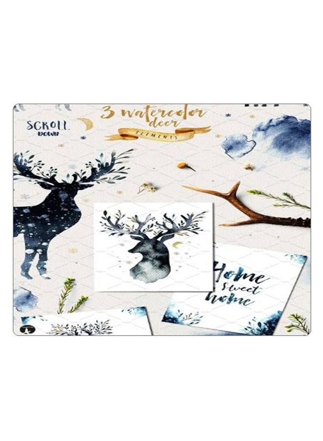 BP Printed Anti-Slip Gaming Mouse Pad Multicolour - Image 1