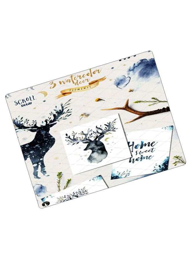 BP Printed Anti-Slip Gaming Mouse Pad Multicolour - Image 2