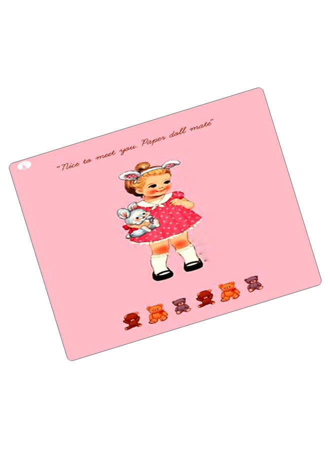 BP Printed Anti-Slip Gaming Mouse Pad Multicolour - Image 2