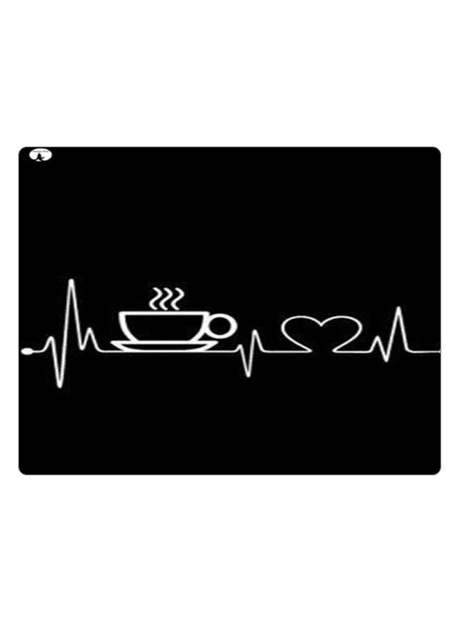 BP Printed Anti-Slip Gaming Mouse Pad Black/White  - Image 1