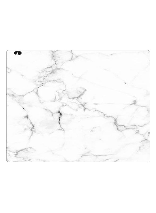 BP Printed Anti-Slip Gaming Mouse Pad White/Grey - Image 1