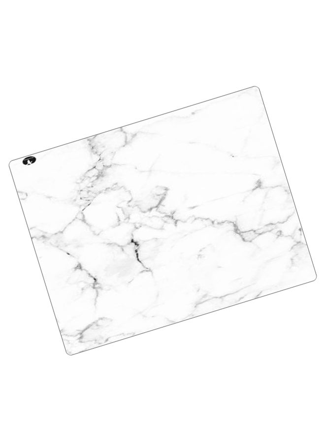 BP Printed Anti-Slip Gaming Mouse Pad White/Grey - Image 2