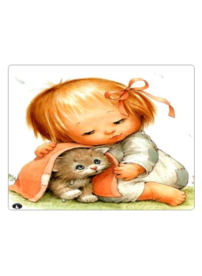 BP Printed Anti-Slip Gaming Mouse Pad Multicolour - Image 1