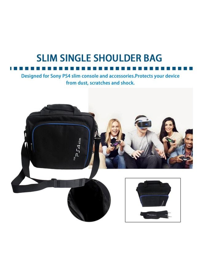 Generic - PlayStation 4 Slim Console Storage Bag Black - Image 1