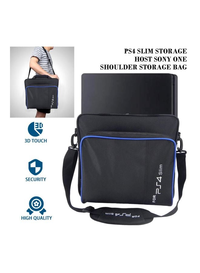 Generic - PlayStation 4 Slim Console Storage Bag Black - Image 1
