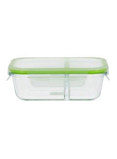 Royalford Borosilicate Rectangular Glass Airtight Food Container Multicolour 0.65Liters  - Image 2