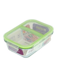 Royalford Borosilicate Rectangular Glass Airtight Food Container Multicolour 0.65Liters  - Image 3