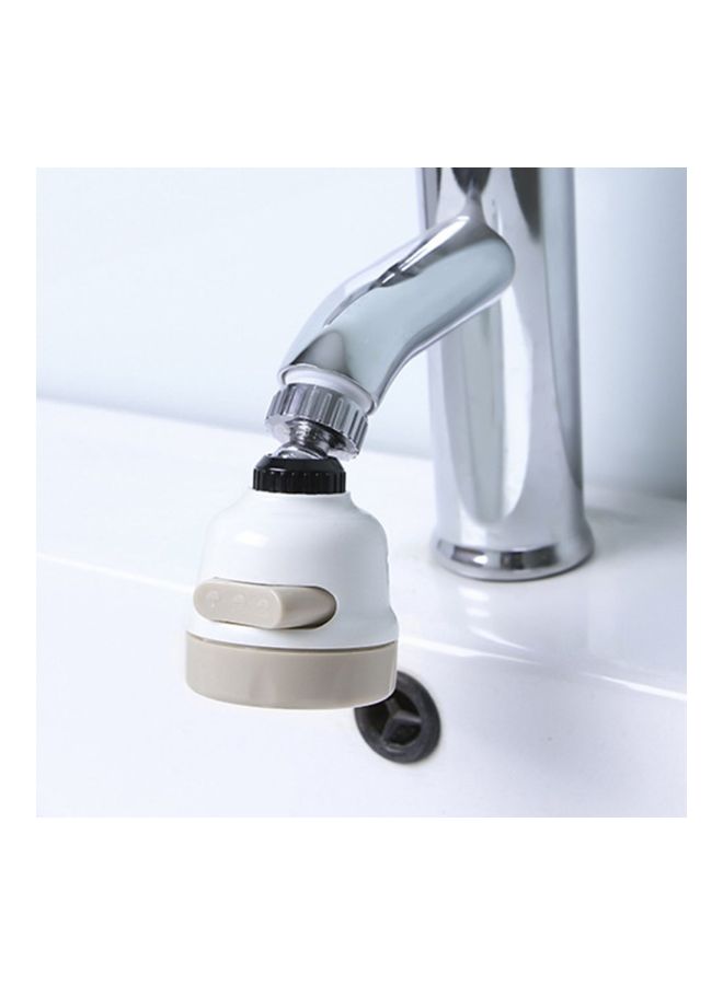 360-Degree Kitchen Sink Faucet White/Grey 8.5x5.5x5.5cm - Image 4