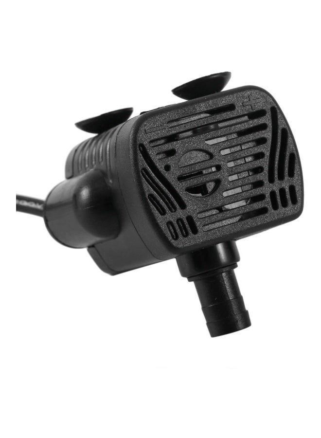 مضخة لحوض السمك مزودة بمنفذ USB أسود - Image 4