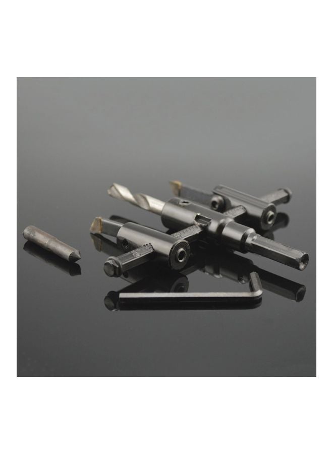 Adjustable Drill Bit Cutter Black/Silver 16x13cm - Image 4