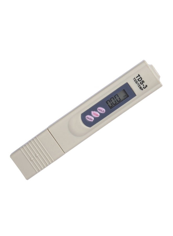 Generic Aquarium Digital Water Quality Testing Pen White/Grey 15.5x3.1x2.3cm  - Image 3