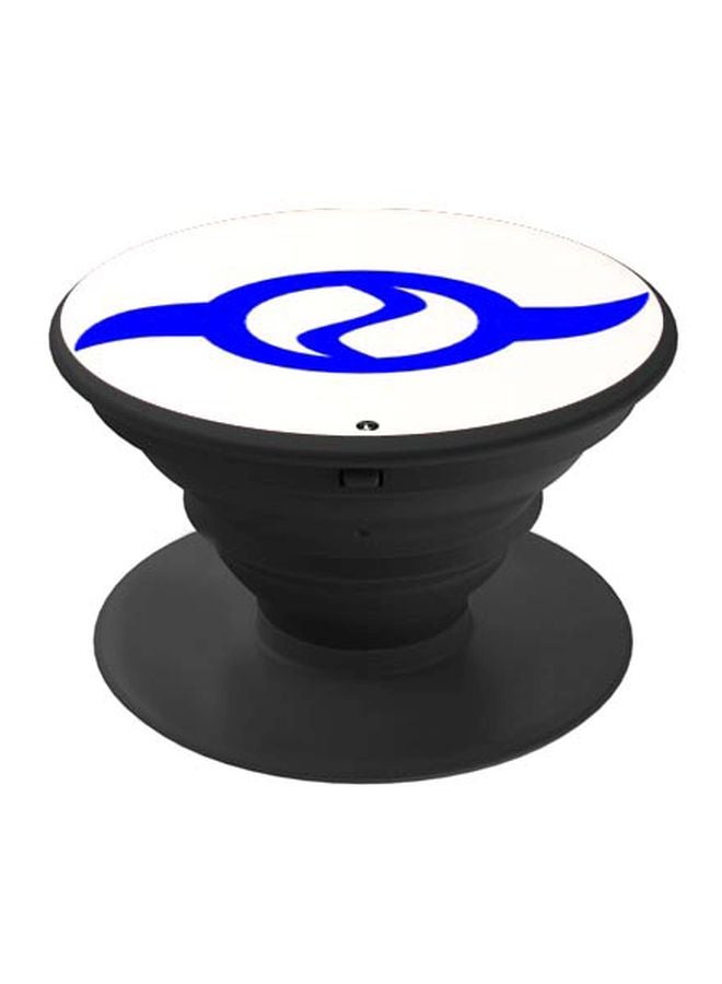 بي بي مقبض هاتف منبثق مزين بطبعة أبيض/أزرق/أسود/أصفر - Image 1