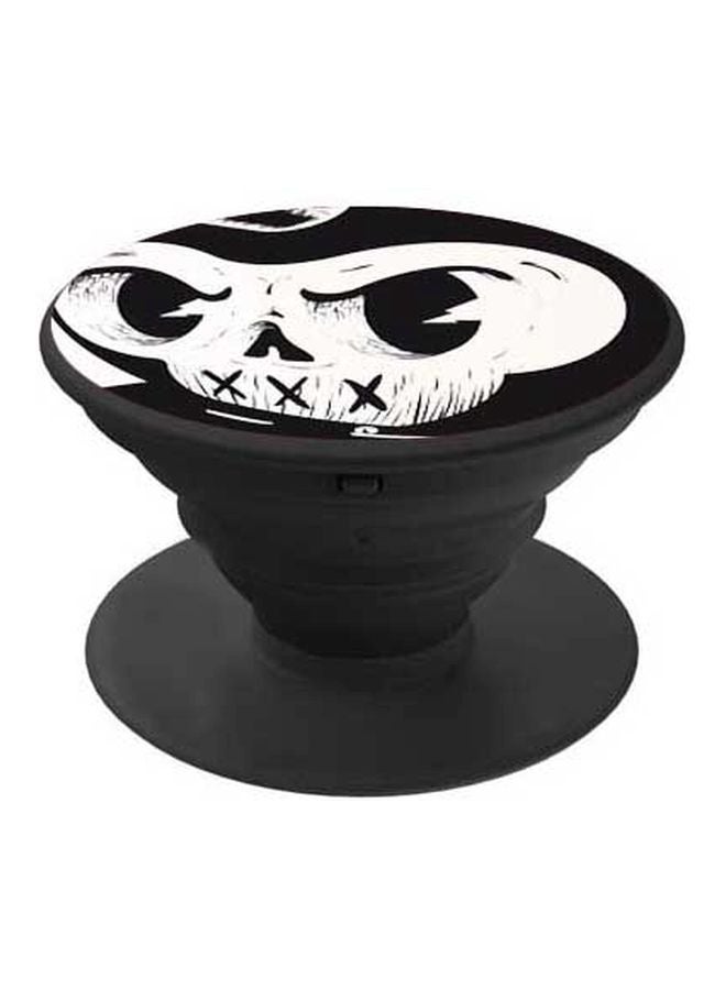 BP Printed Pop Socket Phone Holder Black/White - Image 1