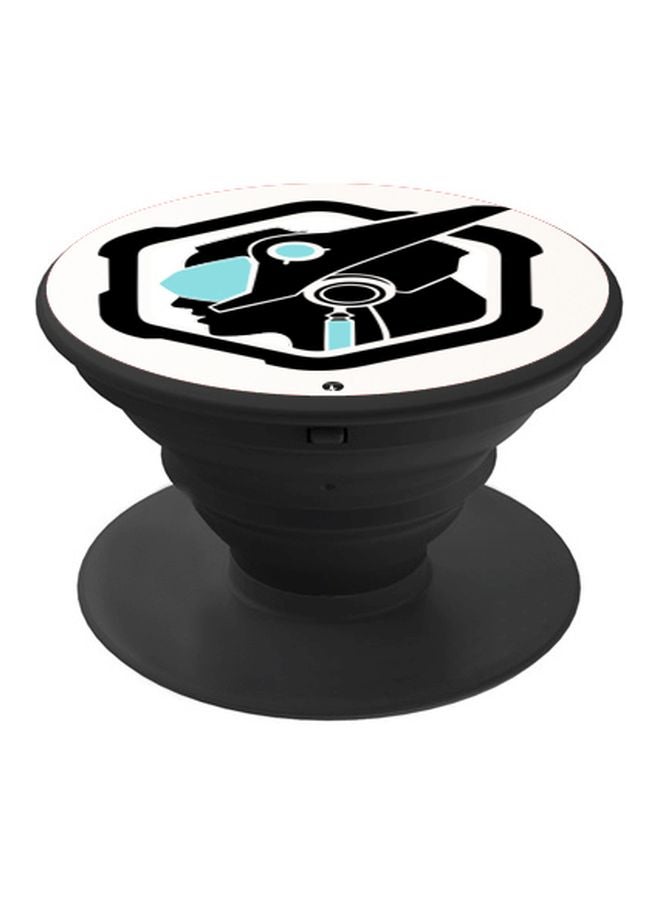 BP Printed Pop Socket Black/White/Blue - Image 1