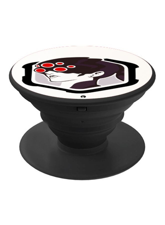 BP Printed Pop Socket Black/White/Red - Image 1