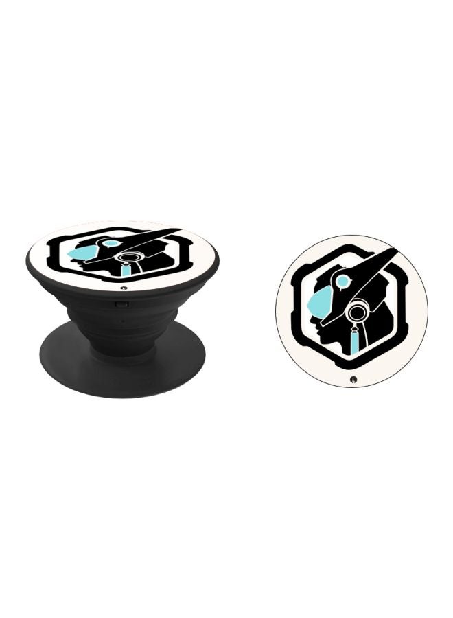 BP Printed Pop Socket Black/White/Blue - Image 2
