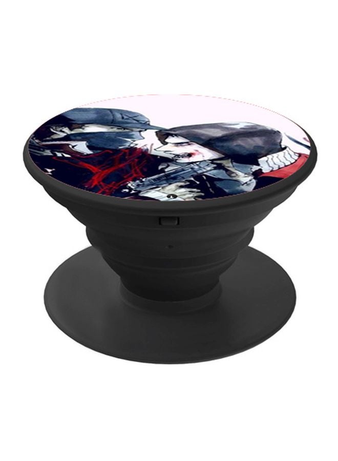 BP Printed Pop Up Phone Grip Blue/White/Red - Image 1