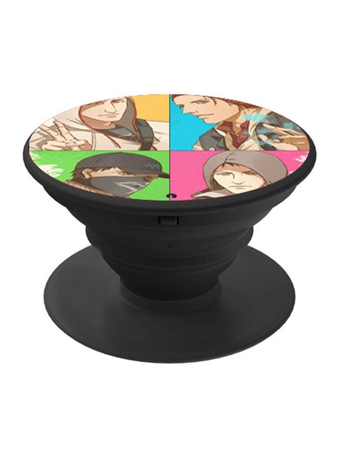 BP Cartoon Printed Pop Up Finger Grip Phone Holder Multicolour - Image 1