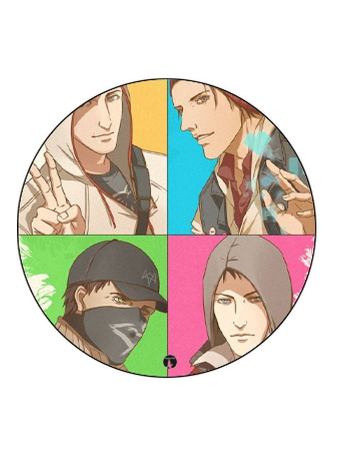 BP Cartoon Printed Pop Up Finger Grip Phone Holder Multicolour - Image 2