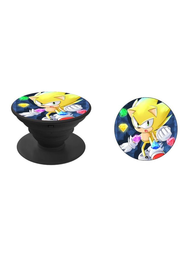BP Cartoon Printed Pop Up Finger Grip Phone Holder Multicolour - Image 2