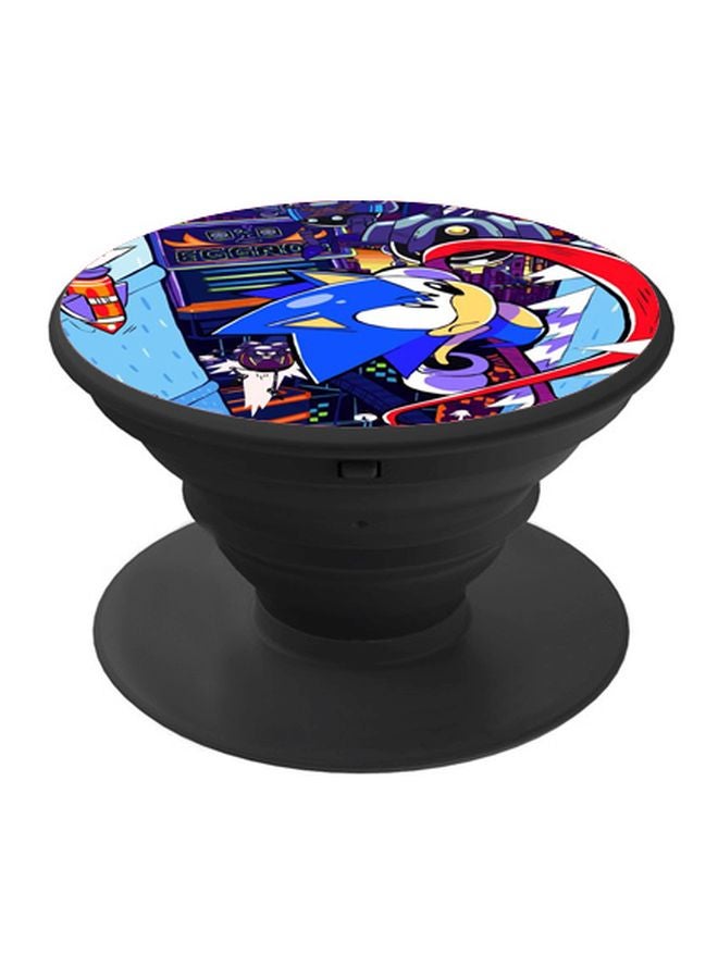 BP Cartoon Printed Pop Up Finger Grip Phone Holder Multicolour - Image 1