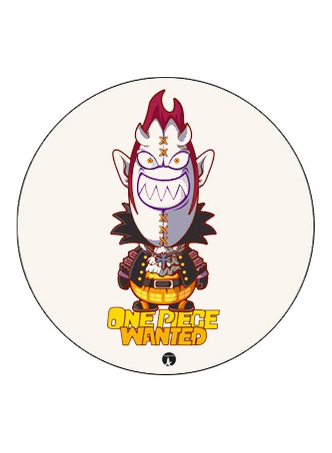 BP Printed Pop Socket Black/White/Yellow - Image 2