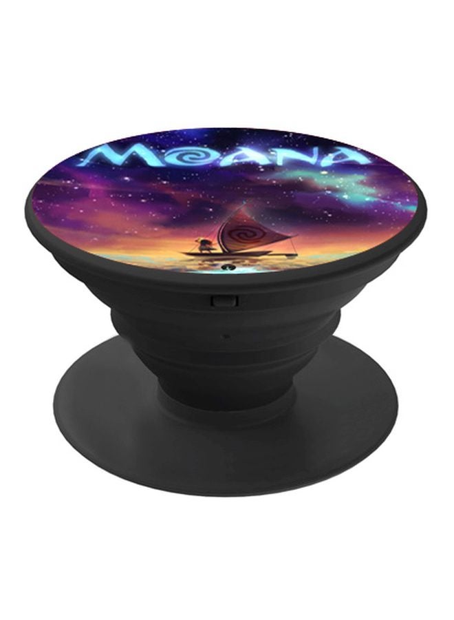 BP Printed Pop Socket Blue/Purple/Yellow - Image 1