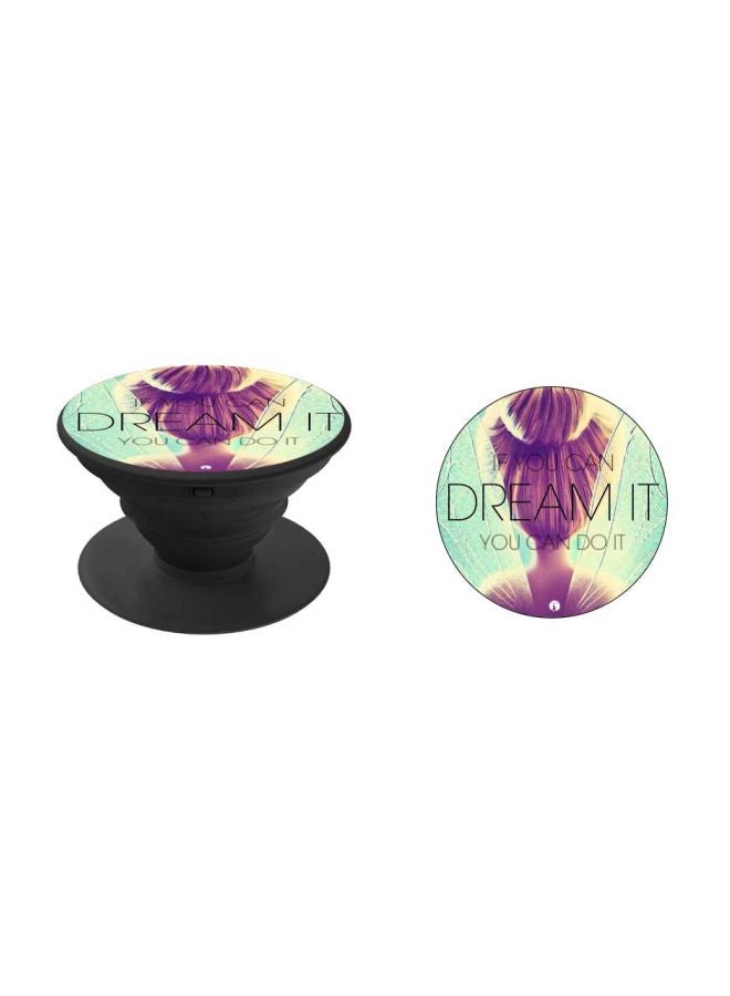 BP Printed Pop Socket Black/Green/Brown - Image 2