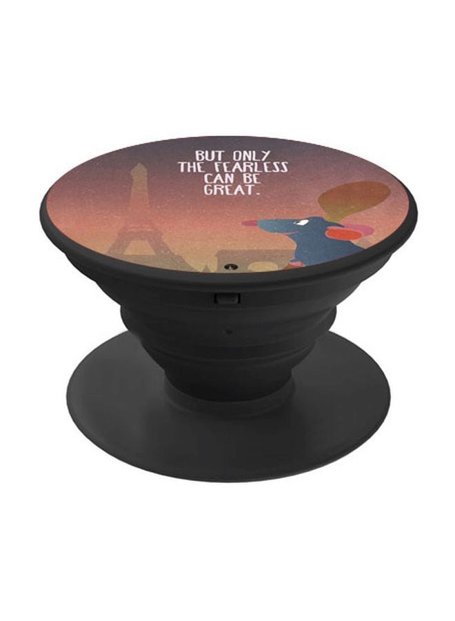 BP Printed Pop Socket Black/Brown/Blue - Image 1