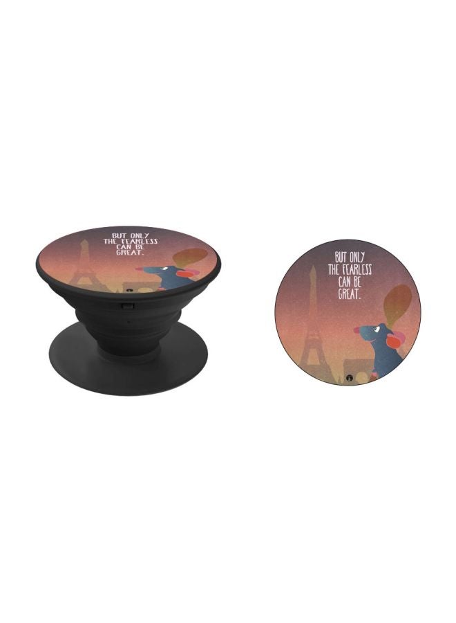 BP Printed Pop Socket Black/Brown/Blue - Image 2