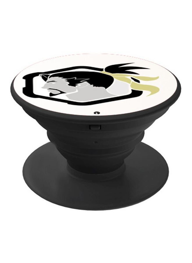 BP Printed Pop Socket Black/White/Beige - Image 1