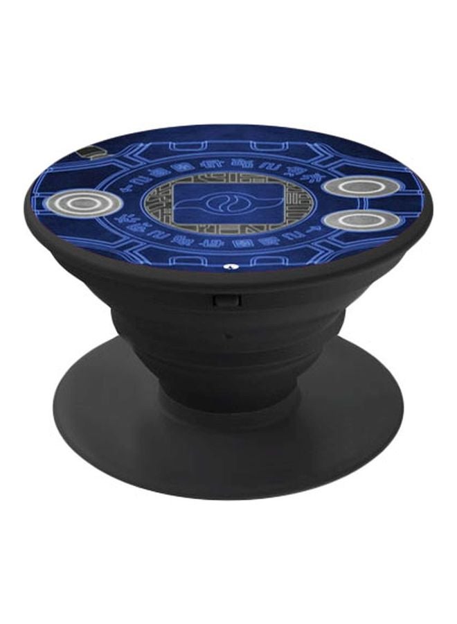 BP Printed Pop Socket Blue/Grey/White - Image 1