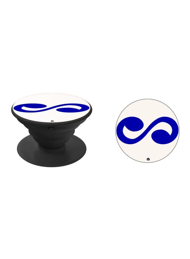 بي بي حامل بوب سوكيت بتصميم مطبوع أبيض/أزرق - Image 2